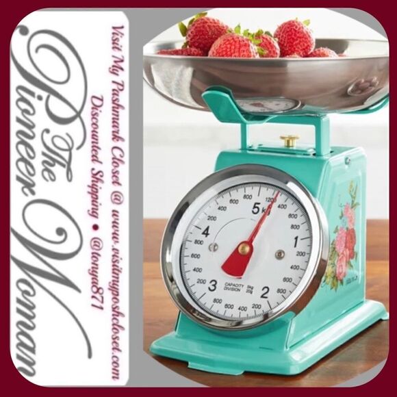 🦋 New Pioneer Woman Sweet Rose Scales - Picture 1 of 5